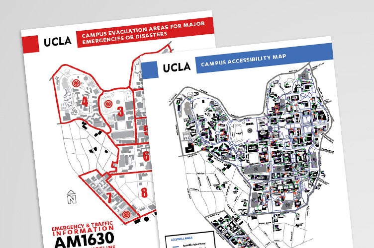 A picture of UCLA Campus maps