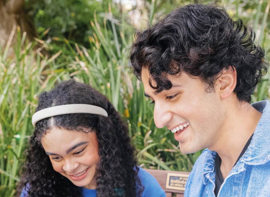 Two UCLA students 