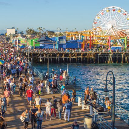 UCLA students profile the Santa Monica Pier’s waste management system and investigate ways to improve its current system.