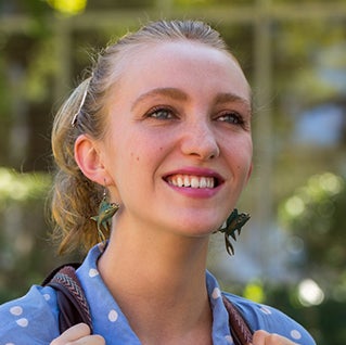 Una foto de la estudiante de la UCLA Rhiannon Wilson